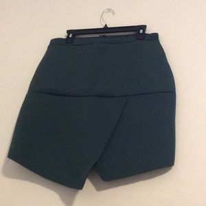 Asymmetrical Scuba Skirt